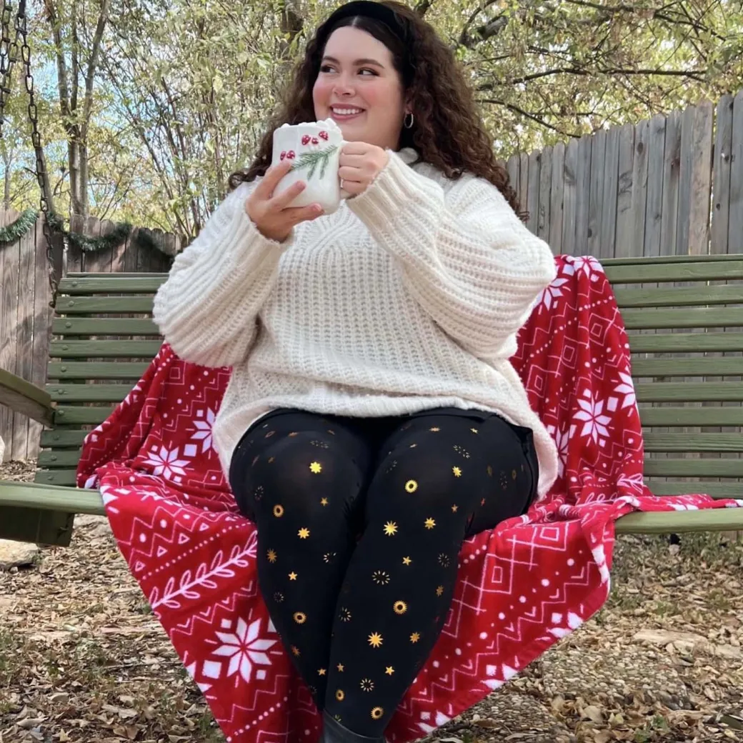80 Denier Opaque Tights - Blitzen