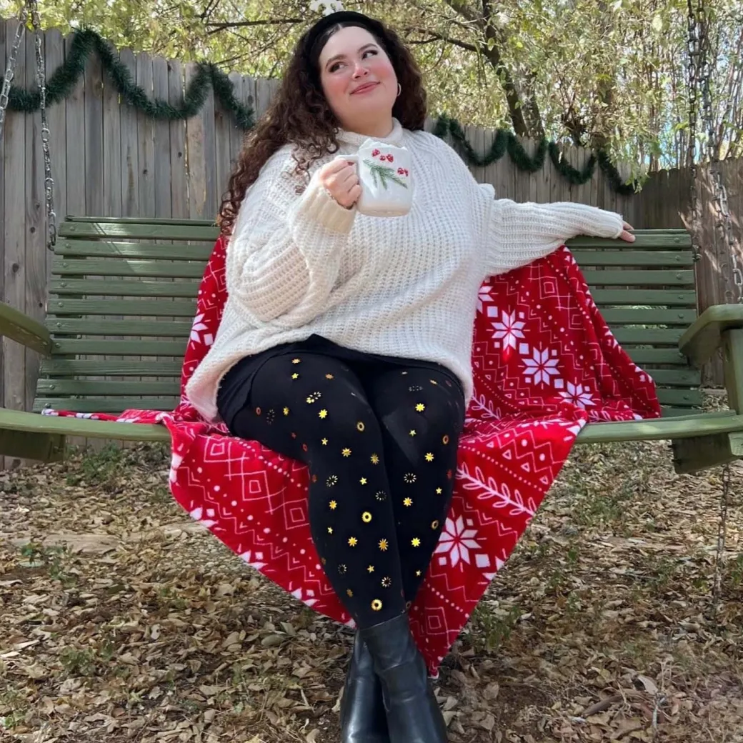 80 Denier Opaque Tights - Blitzen