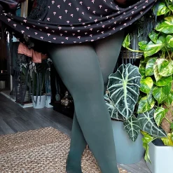 80 Denier Opaque Tights - Crocodile