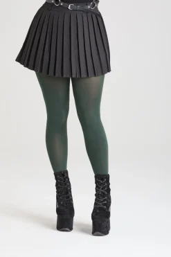80 Denier Opaque Tights - Crocodile
