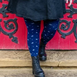 80 Denier Opaque Tights - Dinky Horses