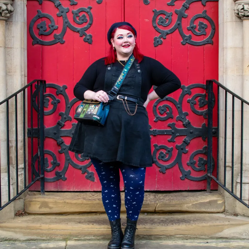 80 Denier Opaque Tights - Dinky Horses