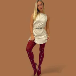 80 Denier Opaque Tights - Enchanted Forest