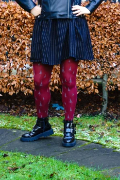 80 Denier Opaque Tights - Enchanted Forest