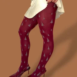 80 Denier Opaque Tights - Enchanted Forest