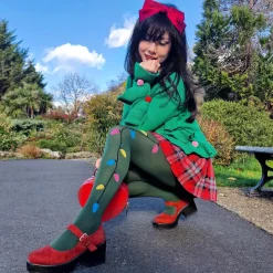 80 Denier Opaque Tights - Fairy Lights