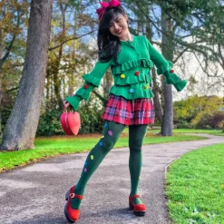 80 Denier Opaque Tights - Fairy Lights