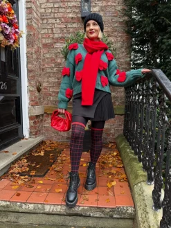 80 Denier Opaque Tights - Gift Wrapped