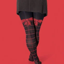 80 Denier Opaque Tights - Gift Wrapped