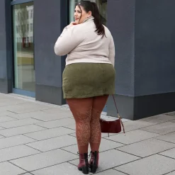 80 Denier Opaque Tights - Peonies