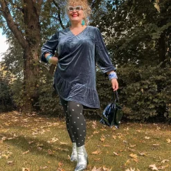 80 Denier Opaque Tights - Polka Bear