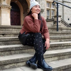 80 Denier Opaque Tights - Polka Bear