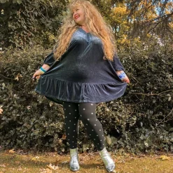 80 Denier Opaque Tights - Polka Bear