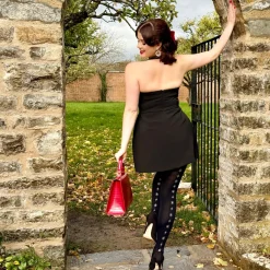 80 Denier Opaque Tights - Starlight Seam
