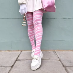 80 Denier Opaque Tights - Sugar Plum