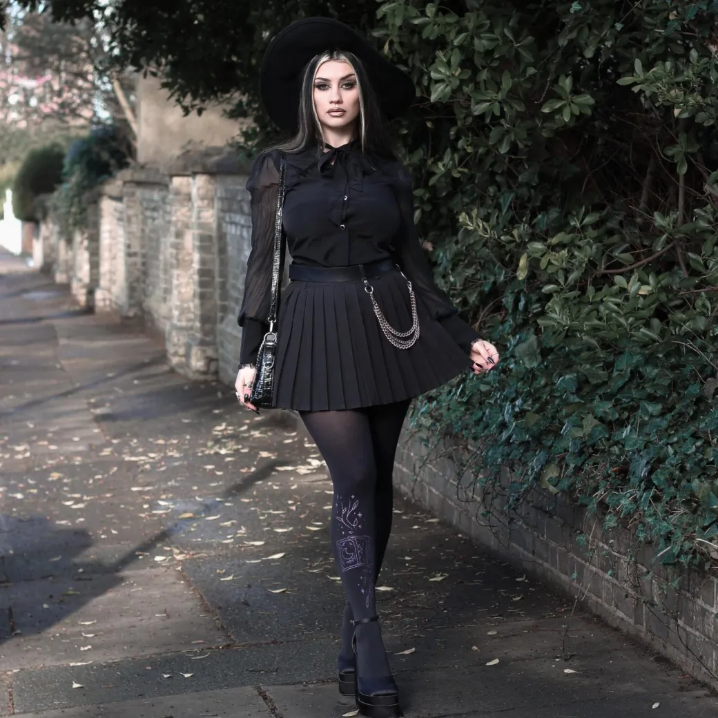 80 Denier Opaque Tights - Tarot