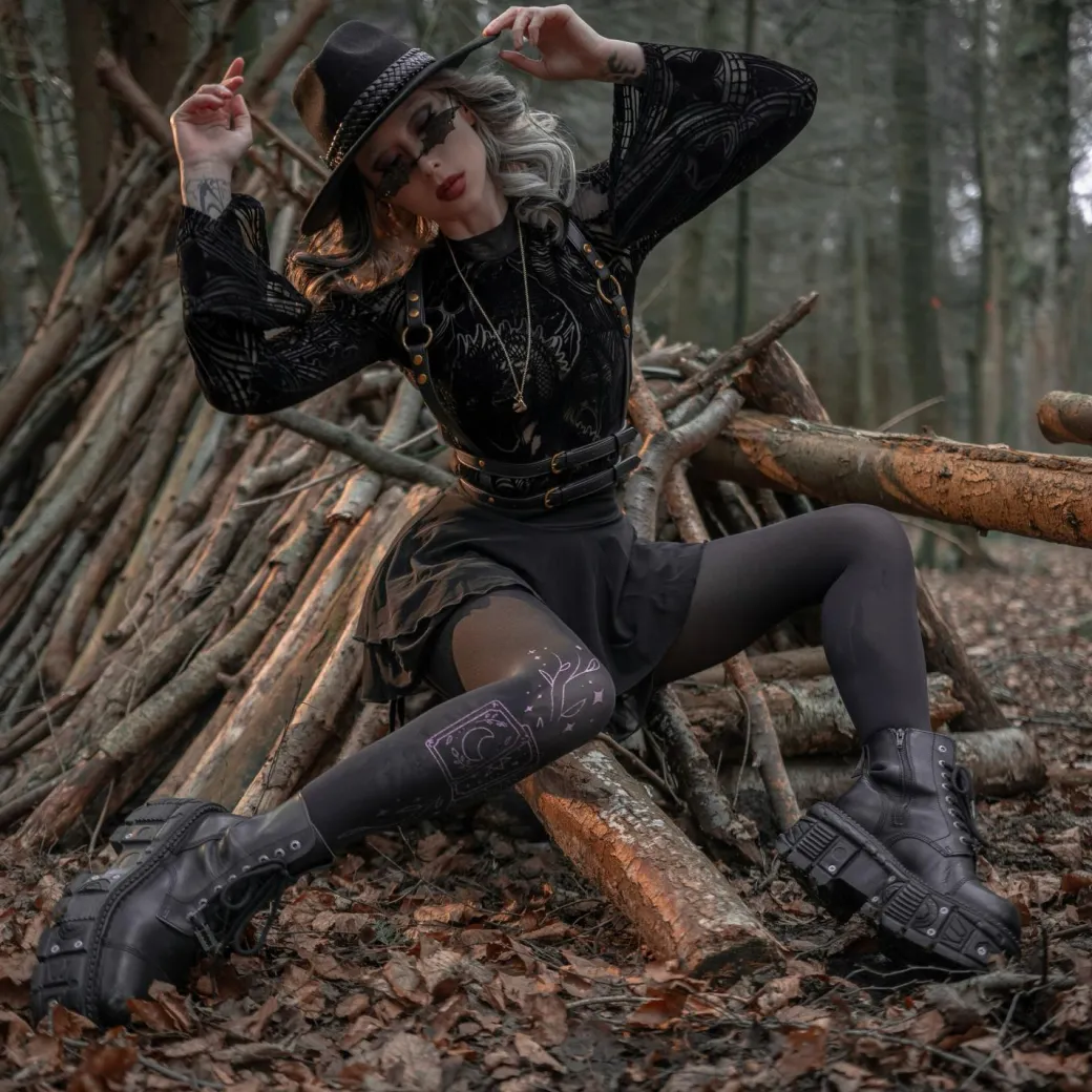 80 Denier Opaque Tights - Tarot
