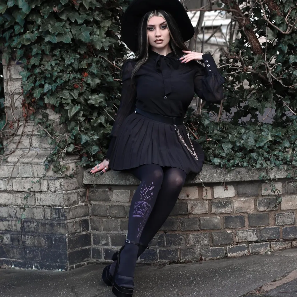 80 Denier Opaque Tights - Tarot