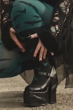 80 Denier Opaque Tights - The Birds