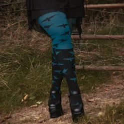 80 Denier Opaque Tights - The Birds