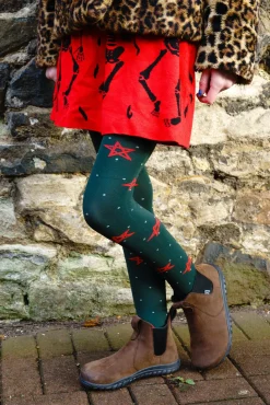 80 Denier Opaque Tights - Woodland Magick