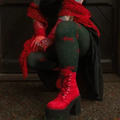 80 Denier Opaque Tights - Woodland Magick