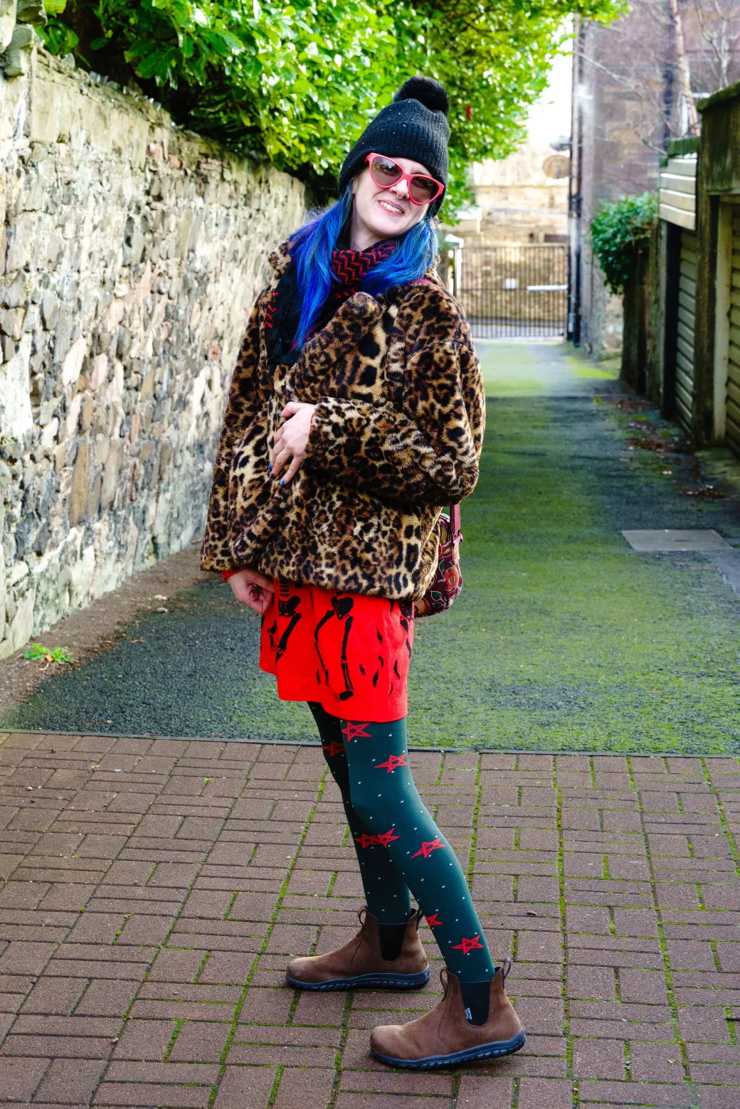 80 Denier Opaque Tights - Woodland Magick