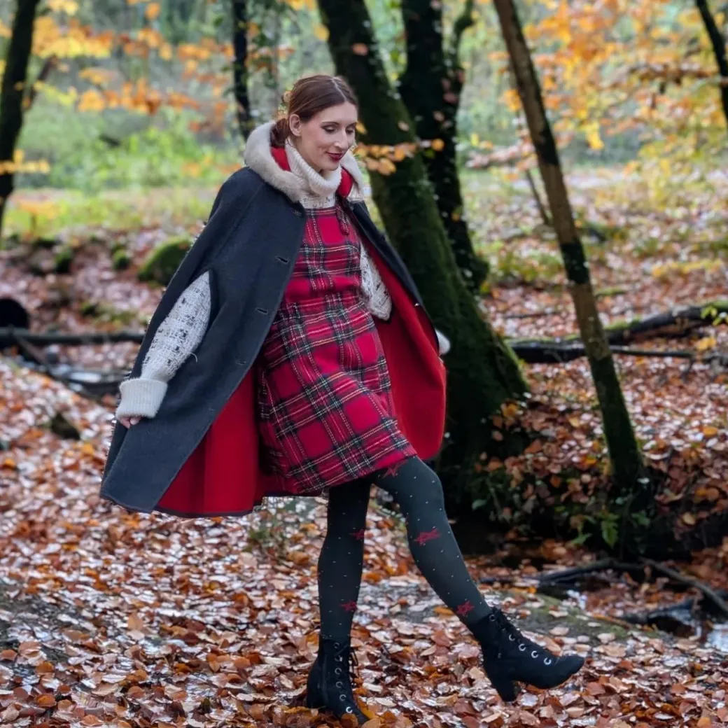 80 Denier Opaque Tights - Woodland Magick