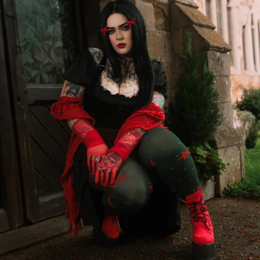 80 Denier Opaque Tights - Woodland Magick