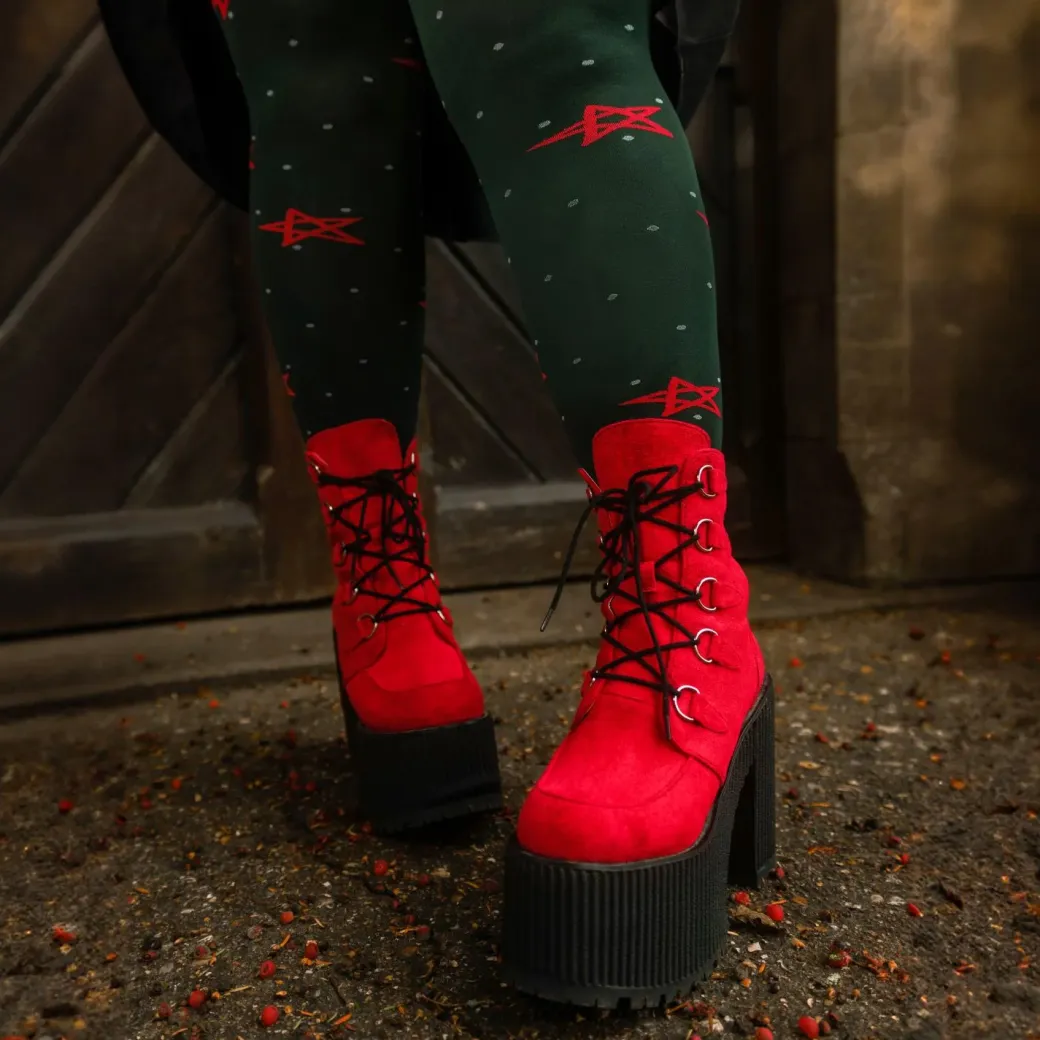 80 Denier Opaque Tights - Woodland Magick