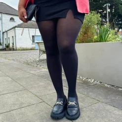 50 Denier Semi-Opaque Tights - Black