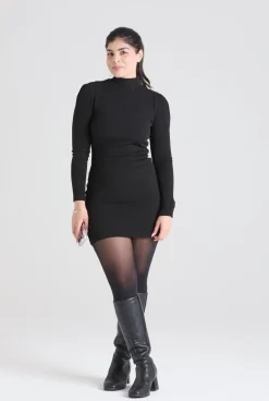 50 Denier Semi-Opaque Tights - Black