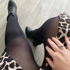 50 Denier Semi-Opaque Tights - Black