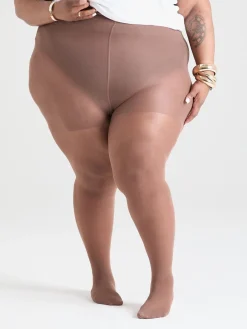 30 Denier Sheer Halo Tights - Divine