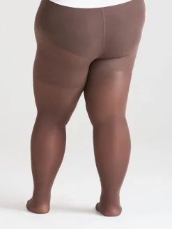30 Denier Sheer Halo Tights - Praline