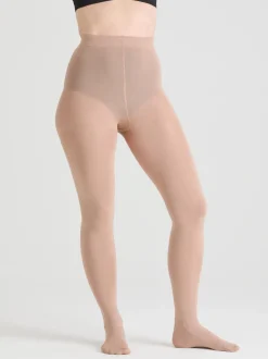 120 Denier Super-Opaque Tights - Builder's Tea