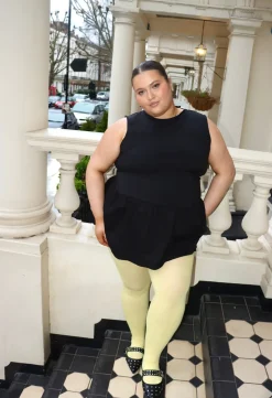 120 Denier Super-Opaque Tights - Butter