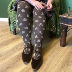 120 Denier Tights - Can't Catch Me - Hot Chocolate