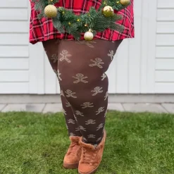 120 Denier Tights - Can't Catch Me - Hot Chocolate