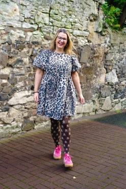 120 Denier Tights - Can't Catch Me - Hot Chocolate