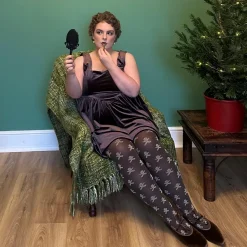 120 Denier Tights - Can't Catch Me - Hot Chocolate