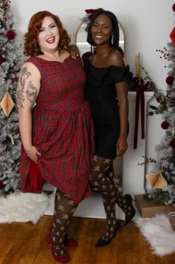 120 Denier Tights - Can't Catch Me - Hot Chocolate