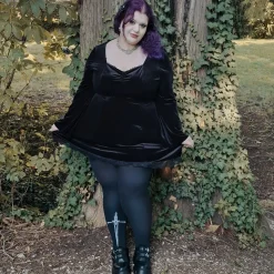 80 Denier Tights - Midnight Executioner