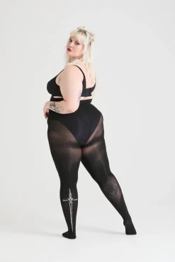 80 Denier Tights - Midnight Executioner