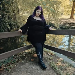 80 Denier Tights - Midnight Executioner