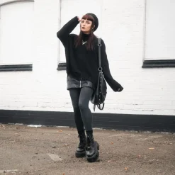 120 Denier Tights - Storm Cloud