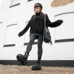 120 Denier Tights - Storm Cloud