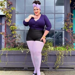 50 Denier Tights - Wisteria