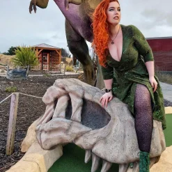 Dinosaur Wrap Dress - Brachio de Joy