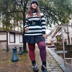 Duo Tights - Plurgundy